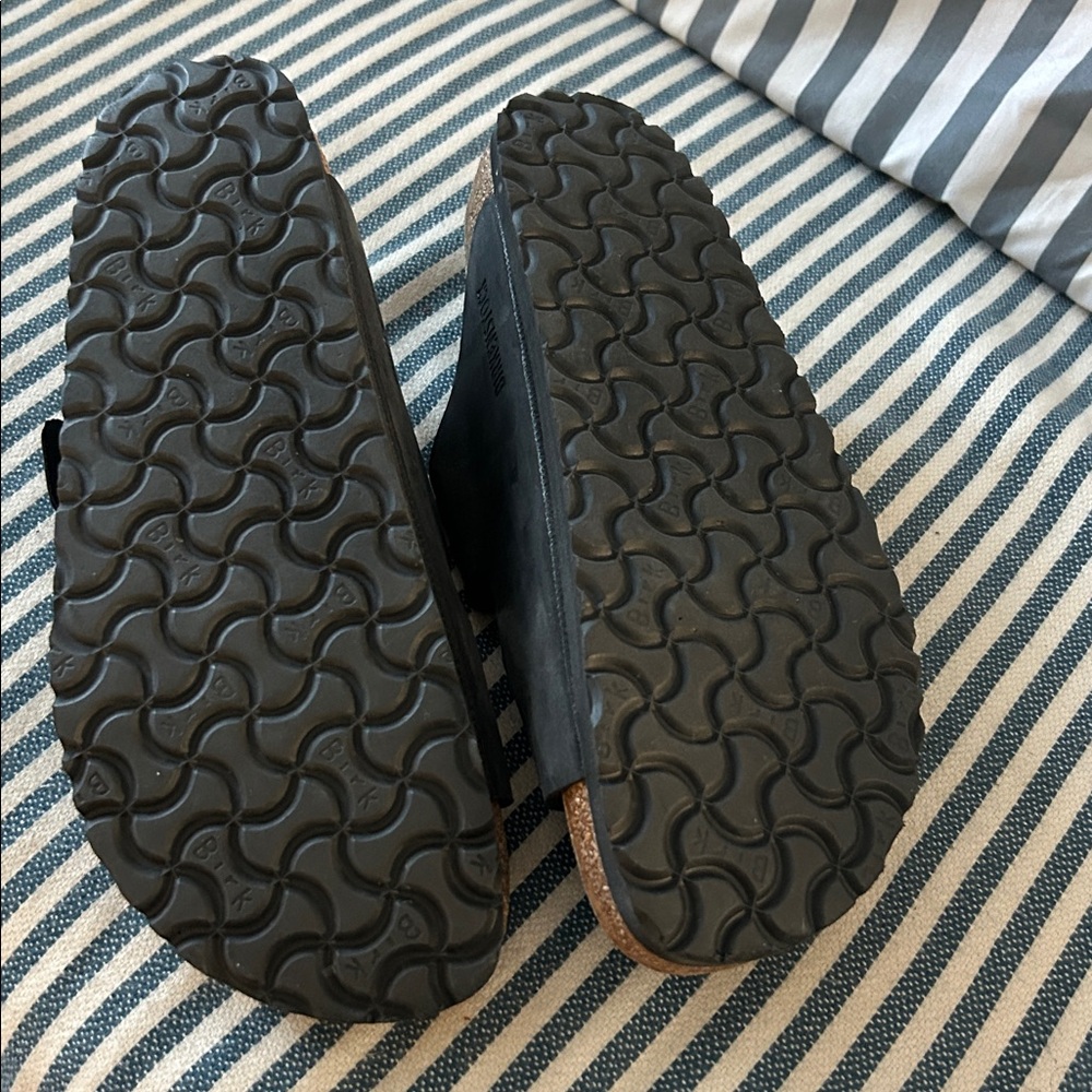Birkenstock Big Buckle Oiled Leather Black - Picture 4 of 4